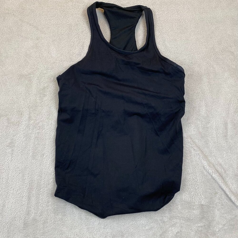 Lululemon Womens Athletic Tank Top Small Black Racerback Sleeveless Activewear - Picture 9 of 10